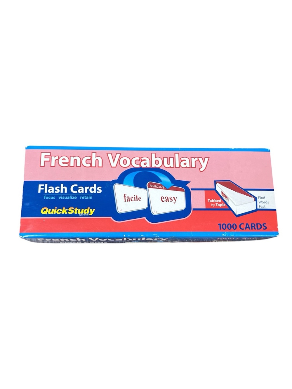 French Vocabulary Flash Cards